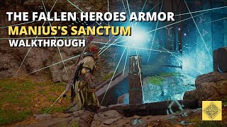 The Fallen Heroes Armor  Location 1 Maniuss Sanctum Walkthrough  Assassins Creed Valhalla [upl. by Saraann]