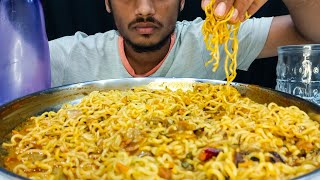 Eating 6 Packets Of Maggi Noodles Challenge  Street Food Challenge  Eating Challenge  MUKBANG [upl. by Eberly]