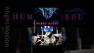 Human garou vs Genos 1v1 edit anime garou vsedit genos blueyoriginal fyp [upl. by Lamson478]