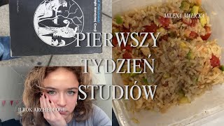 PIERWSZY TYDZIEŃ STUDIÓW [upl. by Darcey]