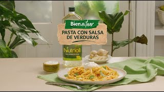 Pasta con salsa de verduras  Nutrioli  Bien Comer [upl. by Stulin]