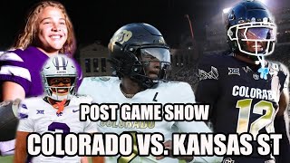 🛑COLORADO vs KANSAS STATE  THE POSTGAME SHOW [upl. by Leland]