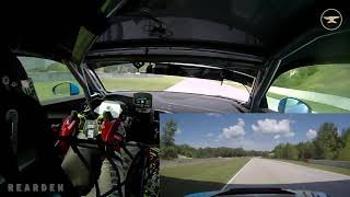 Incar lap at Road America Audi R8 GT4 [upl. by Navetse106]