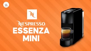 Nespresso Essenza Mini by Krups How to make coffee using the machine [upl. by Dorelle]