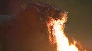 Game of Thrones 8x03 Daenerys saves Jon and Wights attack Drogon Scene [upl. by Hannala625]