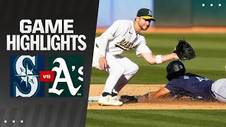 Mariners vs As Game Highlights 9224  MLB Highlights [upl. by Andrien]