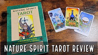 Nature Spirit Tarot  Flip Through and Review [upl. by Nabe554]