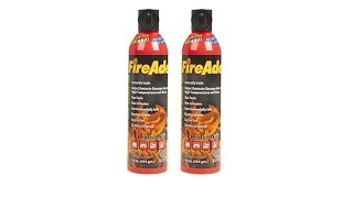 FireAde NonToxic Fire Extinguisher 2pack [upl. by Adnirb]