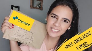 CORREIOS  COMO ENVIAR AS PEÇAS  FRETE EMBALAGENS E DICAS [upl. by Anoyek]