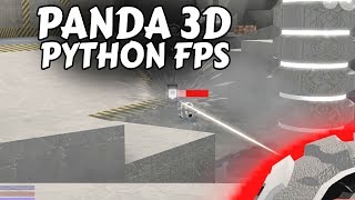 Python Panda3D FPS First Person Shooter [upl. by Torrell]