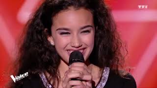 The voice  Lilya  «Les feuilles mortes» Yves Montand saison 7 [upl. by Charita]