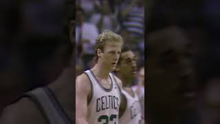 Larry Bird Steals The Ball  1987 East Finals Boston Celtics vs Detroit Pistons Game 5 [upl. by Harolda]