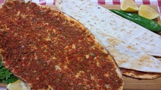 LAHMACUN NASIL YAPILIR HAKİKİ GAZİANTEP LAHMACUNU [upl. by Colly108]