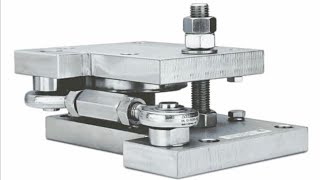 Minebea intec PR6012 heavy duty mounting kit for a minebea compact compression type load cell [upl. by Goode118]