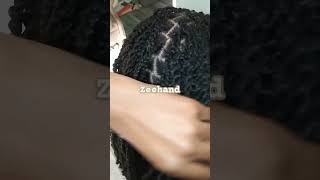 passion twist by Zeehandhairstyle passiontwist handmade twist knotlessbraids [upl. by Mera]