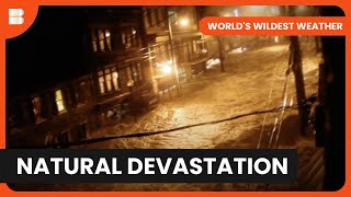 Raging Floods and Wildfires  Worlds Wildest Weathe [upl. by Edd]