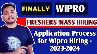 WIPRO LATEST HIRING 🔥  OFF CAMPUS DIRECT HIRING  FRESHERS HIRING  DIRECT TEST  JOBS  APPLY NOW [upl. by Renzo]