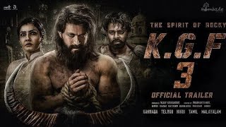 KGF Chapter 3  Hindi Trailer  KGF 3 BIG UPDATE  Yash  KGF 3 movie in Hindi [upl. by Firmin]