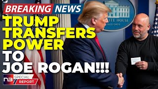 🚨BREAKING Trumps About To Give Joe Rogan Something The Deep State Has Secretly Controlled Forever [upl. by Airdnaz]