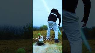 One piece Real Life Kuma Vs Strawhats crew Part 2 shorts onepiece [upl. by Rudyard127]