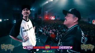 Sinio Vs Shernan all 3 rounds  Fliptop Battles [upl. by Atinra]