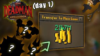 OSRS BILLIONS MAIN GAME from DMM Armageddon  7 EASY Methods [upl. by Debo755]