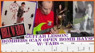 Lesson Bill Ward  Ozzy 1990 “Bombers Can Open Bomb Bays” W Tabs [upl. by Agatha]