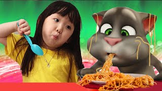 Chef Tom vs Chef Hank Cooking Show  Talking Tom in REAL LIFE S2 Episode 11 [upl. by Bael]