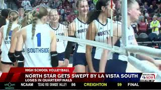 Recap Day One of Nebraska state volleyball tournament [upl. by Tigirb174]