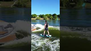 Foiling on the Hyperlite UTE and Commander Foil Kit [upl. by Nwahsyt]