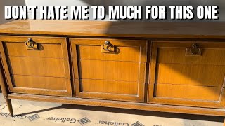 EXTREME FURNITURE MAKEOVER  DIY upcycling you can do from HOME  FLIPPING furniture for a PROFIT [upl. by Tannenwald5]