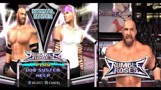 Goldberg HCTP and Jeff Hardy SYM Model  Hacked Entrance Move  Rumble Roses Mod PS2 [upl. by Mukerji699]