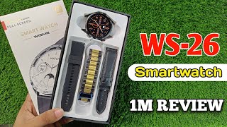 WS26 Smartwatch Review  Jishan Official [upl. by Akkire829]