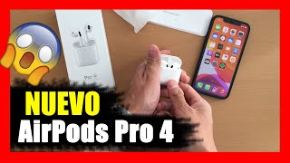 AirPods Pro 4 UNBOXING en ESPAÑOL Tutorial [upl. by Caralie]