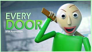 SFMBALDI BASICS ► Every Door by CG5 feat Caleb Hyles ll ANIMATED by MemeEver ll [upl. by Colman]