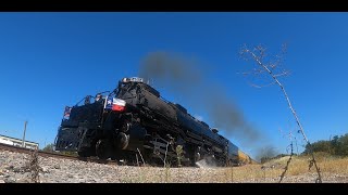 Union Pacific Big Boy Passing Richland Texas [upl. by Balch313]