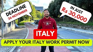 ITALY WORK PERMIT 2023  FULL APPLICATION PROCESS  DECRETO FLUSSI [upl. by Bassett]