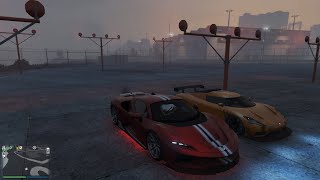 GTA ONLINE  Grotti Itali RSX vs Overflod Entity XXR [upl. by Linnie]