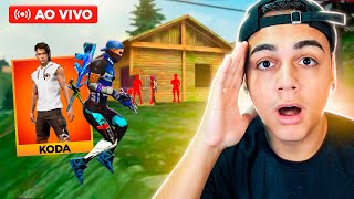 💙 FREITAS AO VIVO 💙 NOVO PERSONAGEM KODA 💙 FREE FIRE MOBILE 💙 [upl. by Iridissa]