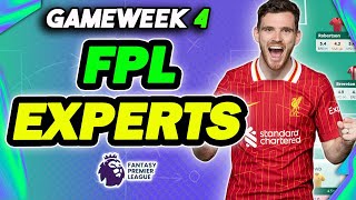 9 PLAYERS FPL EXPERTS ARE BUYING IN GAMEWEEK 4 👀 Fantasy Premier League 202425 [upl. by Eenattirb]