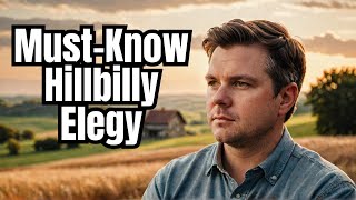 Hillbilly Elegy Explained  Conservative Perspectives JD Vance  Hillbilly Elegy in 1 Minute [upl. by Ahsinid458]