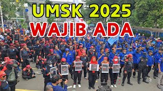 UMSK Wajib UMK Padat Karya Tidak Boleh Ada Pastikan Putusan MK di Taati Kemnaker [upl. by Amis371]