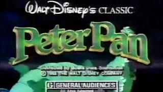 Peter Pan rerelease commercial 1989 [upl. by Britney]