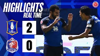 BG GOAL  BG PATHUM UNITED 20 PORT FC  REAL TIME SCORE [upl. by Renmus]