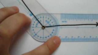 Angle Ruler  Measuring a Drawn Angle [upl. by Kali]