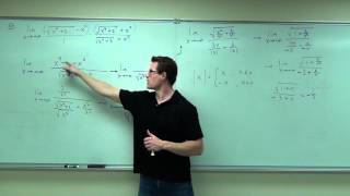 Calculus 1 Lecture 35 Part 6 [upl. by Magavern773]