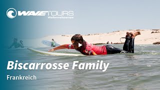 Wavetours  Frankreich Surfcamp  Biscarrosse Family [upl. by Anivlac218]