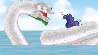 The World Serpentb VS Abyssal Godzilla God Of War [upl. by Telrahc]