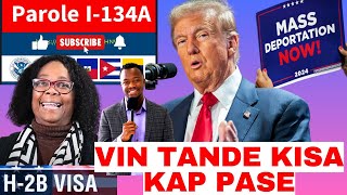 MEZANMI VIN TANDE KISA KAP PASE TRUMP DI PA GEN KANPE  CBP ONE  PROGRAM BIDEN  MOVE NOUVEL [upl. by Cirdahc]