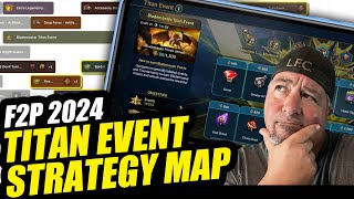 BLADEMASTER TITAN EVENT CALENDAR and Strategy Map  RAID Shadow Legends [upl. by Popelka]